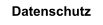 Datenschutz